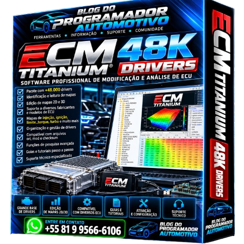 🚀 ECM TITANIUM 48K DRIVERS — SOFTWARE PROFISSIONAL DE CALIBRAÇÃO E EDIÇÃO DE MAPAS DE&nbsp;ECU