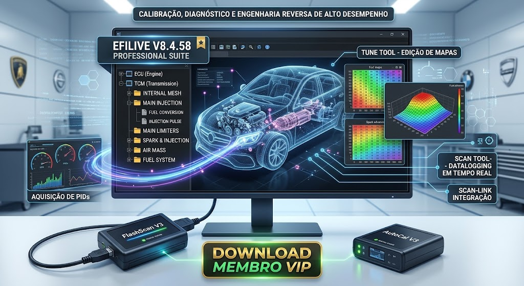 EFILive V8.4.58: O Guia Definitivo de Calibração, Engenharia de Mapas e Datalogging&nbsp;Avançado