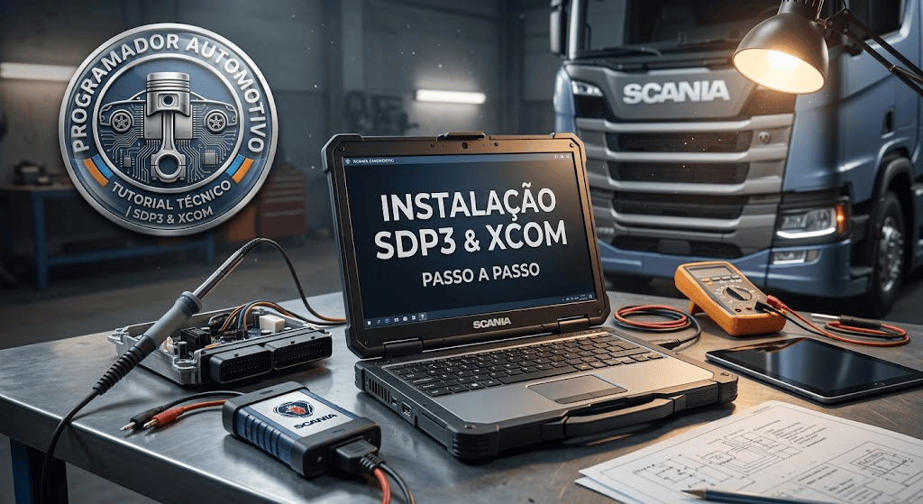 Tutorial Completo: Instalação do Scania SDP3 (2.71.1.2) + Xcom&nbsp;(2.54)