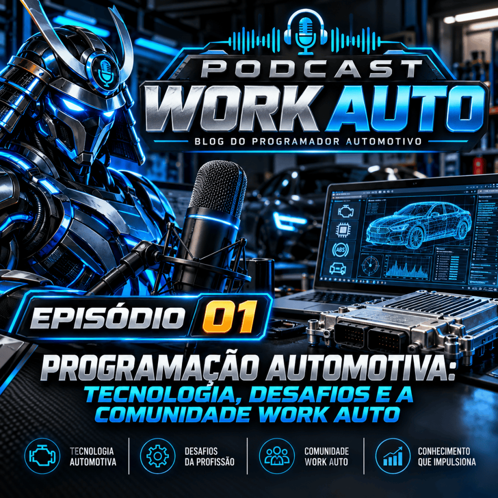 PODCAST #1 WORK AUTO – Programação Automotiva: Tecnologia, Desafios e a Comunidade Work Auto.