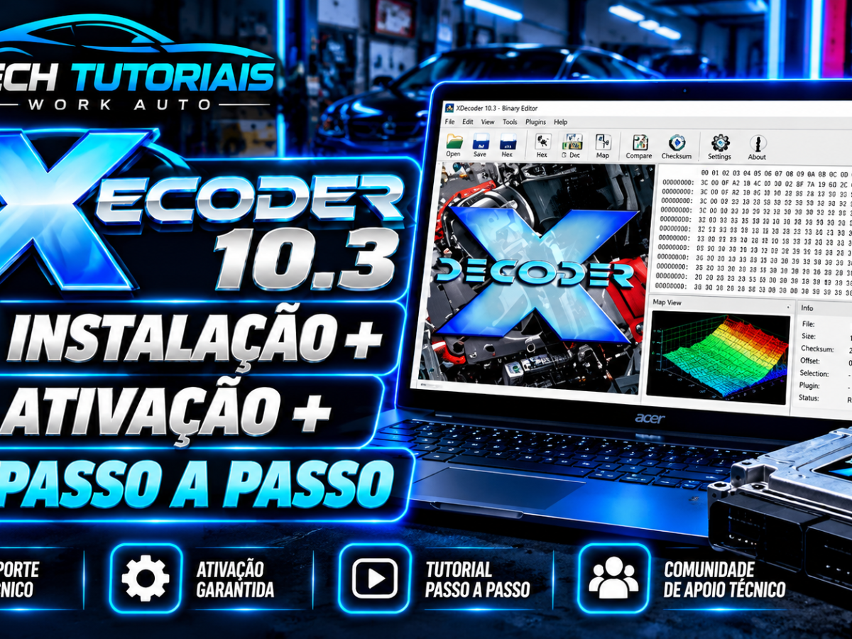 XDecoder 10.3 – Tutorial de Instalação e Ativação | TECH&nbsp;TUTORIAIS